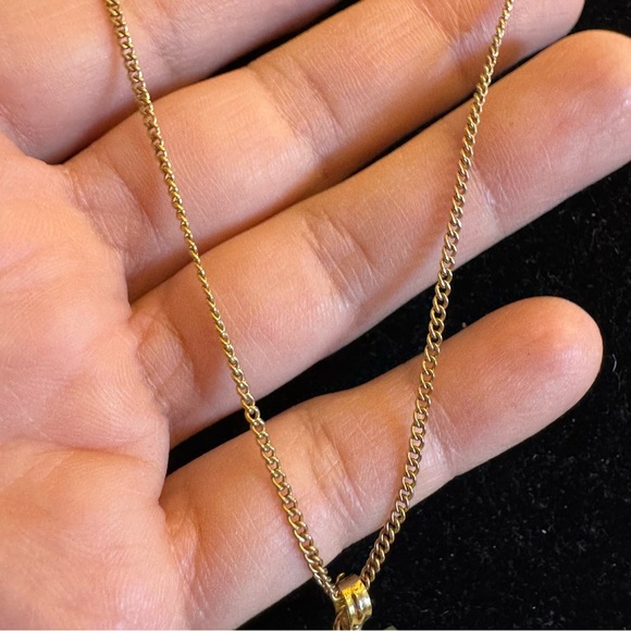 High Quality Nephrite Jade Cross Pendant with 1/20 14K Gold Filled Chain - Picture 9 of 16